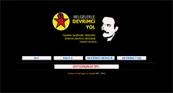 Desktop Screenshot of devrimciyol.org