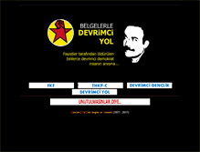 Tablet Screenshot of devrimciyol.org